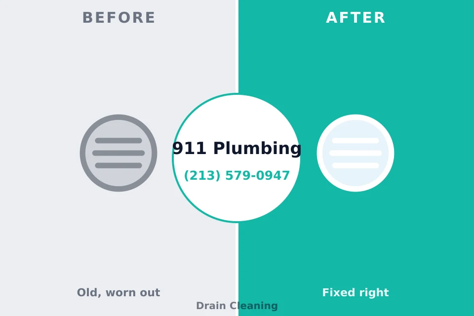 Before and after: plumbing company Blountville, TN